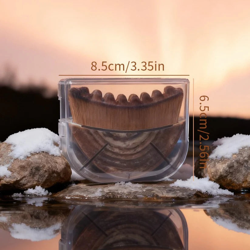 Dry Facial Brush for Lymphatic Drainage