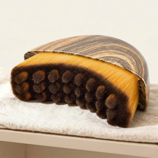 Dry Facial Brush for Lymphatic Drainage