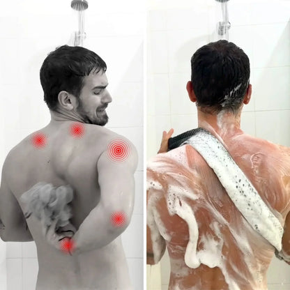 Viva Exfoliating Antibacterial Shower Towel