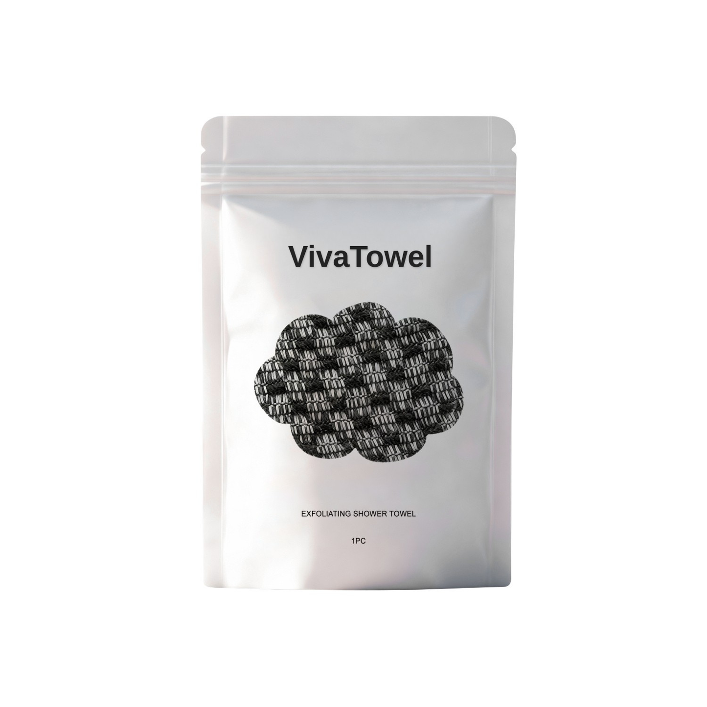 Viva Exfoliating Antibacterial Shower Towel